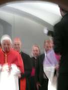 Svatý otec Benedikt XVI. v kostele Svatého Václava.