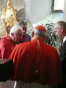 Svatý otec Benedikt XVI. s Kardinálem Vlkem.